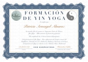 yin yoga certificado 