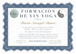 yin yoga certificado 