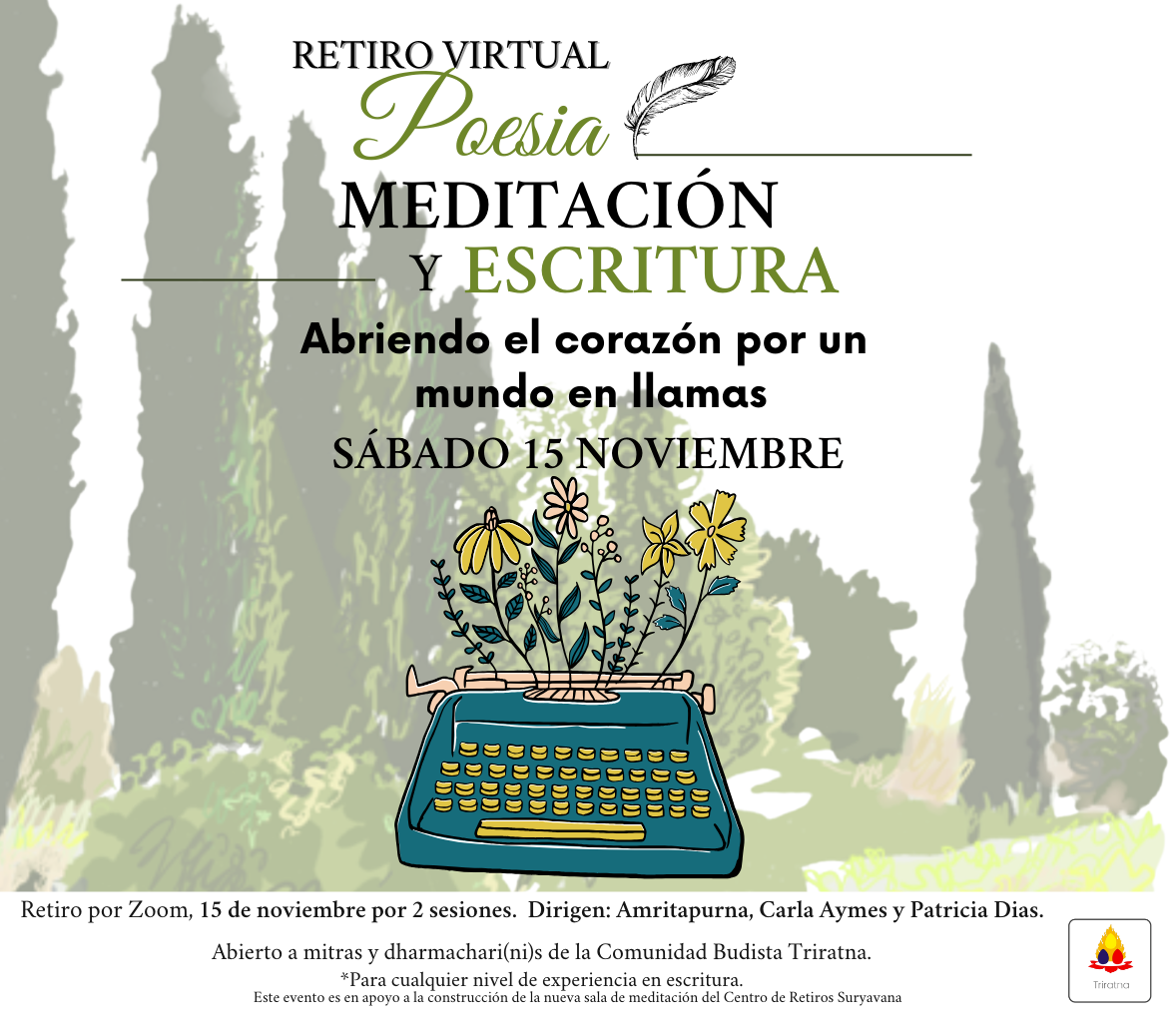 Abriendo el Corazón. Retiro Online de Escritura